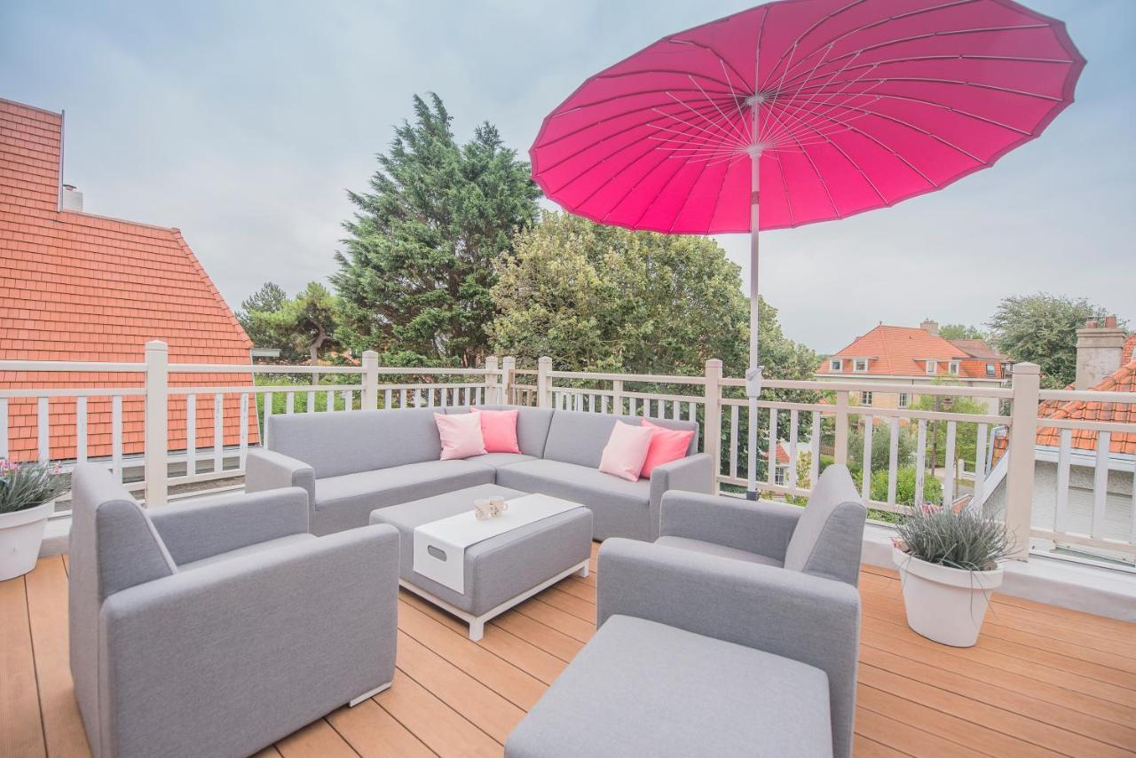 Hotel Villa La Tourelle Де Хаан Екстериор снимка